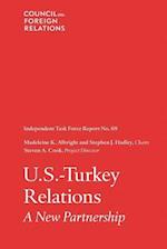 U.S-Turkey Relations: A New Partnership 