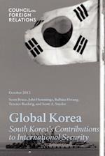 Global Korea: South Korea's Contributions to International Security 