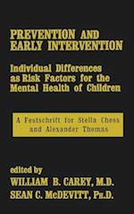 Prevention And Early Intervention