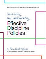 Developing and Implementing Effective Discipline Policies