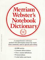 Merriam-Webster's Notebook Dictionary