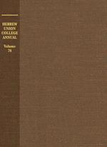 Hebrew Union College Annual Volume 76