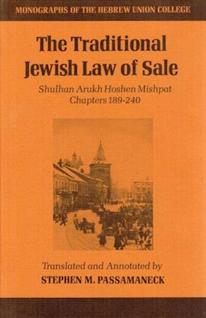 Traditional Jewish Law of Sale