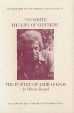 To Write the Lips of Sleepers