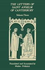 The Letters of Saint Anselm of Canterbury