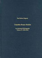 Carpatho–Rusyn Studies – An Annotated Biliography, Bibliography, 2005–2009