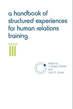 A Handbook of Structured Experiences for Human Relations Training V 3 Rev