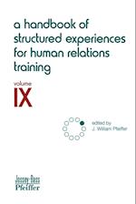 A Hdbk of Structured Experiences for Human Relations Training V 9