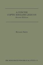 A Concise Coptic-English Lexicon