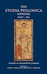 The Studia Philonica Annual XXVIII, 2016