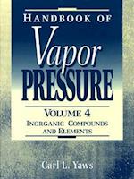 Handbook of Vapor Pressure: Volume 4