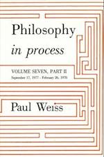 Philosophy in Process