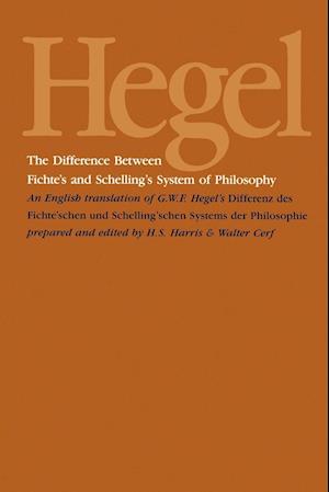 The Difference Between Fichte's and Schelling's System of Philosophy