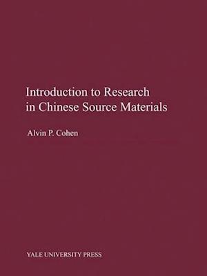 Cohen, A: Introduction to Research in Chinese Source Materia