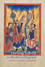 Learning Hebrew in Medieval England