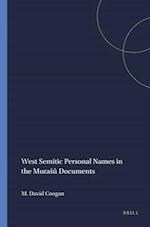West Semitic Personal Names in the Murasû Documents