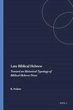 Late Biblical Hebrew