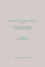 Approaches to Ancient Judaism, Volume IV