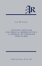 Literary Criticism and Biblical Hermeneutics