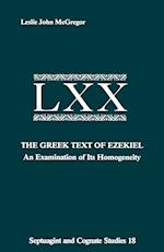 The Greek Text of Ezekiel
