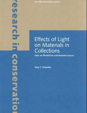 Effects of Light on Materials in Collections – Data on Photoflash and Related Sources