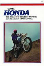 Honda 100-350cc OHC Singles Motorcycle (1969-1982) Service Repair Manual