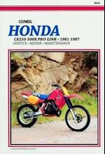 Honda CR250R-500R Pro-Link Motorcycle (1981-1987) Service Repair Manual