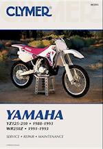 Yamaha YZ125-250 (1988-1993) & WR250Z (1991-1993) Motorcycle Service Repair Manual