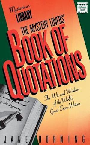 The Mystery Lovers' Book of Quotations