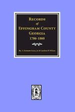 Effingham County, Georgia, Records Of.