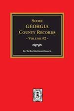 Some Georgia County Records, Volume #2