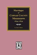 Copiah County, Mississippi 1844-1859, Marriage Records Of.