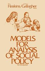 Models for Analysis of Social Policy