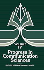 Progress in Communication Sciences, Volume 4