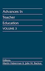 Advances in Teacher Education, Volume 3