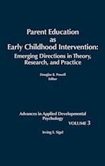 Parent Education as Early Childhood Intervention