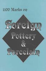 Books, L: 1100 Marks on Foreign Pottery & Porcelain