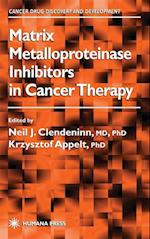 Matrix Metalloproteinase Inhibitors in Cancer Therapy