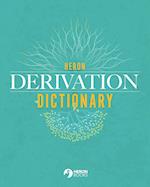 Heron Derivation Dictionary 