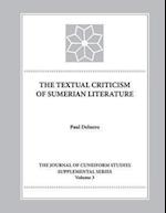 The Textual Criticism of Sumerian Literature