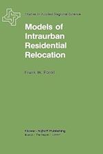Models of Intraurban Residential Relocation
