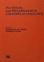 The Social and Psychological Contexts of Language