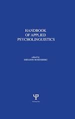 Handbook of Applied Psycholinguistics