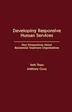 Developing Responsive Human Services