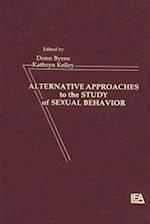 Alternative Approachies To the Study of Sexual Behavior