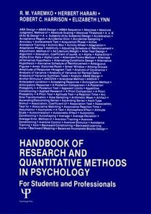 Handbook of Research and Quantitative Methods in Psychology