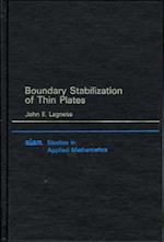 Boundary Stabilization of Thin Plates