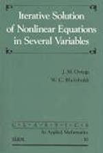 Iterative Solution of Nonlinear Equations in Several Variables