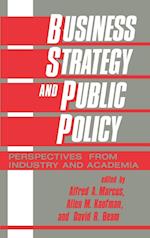 Business Strategy and Public Policy