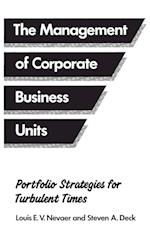 The Management of Corporate Business Units